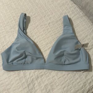 Old Navy light blue bikini top